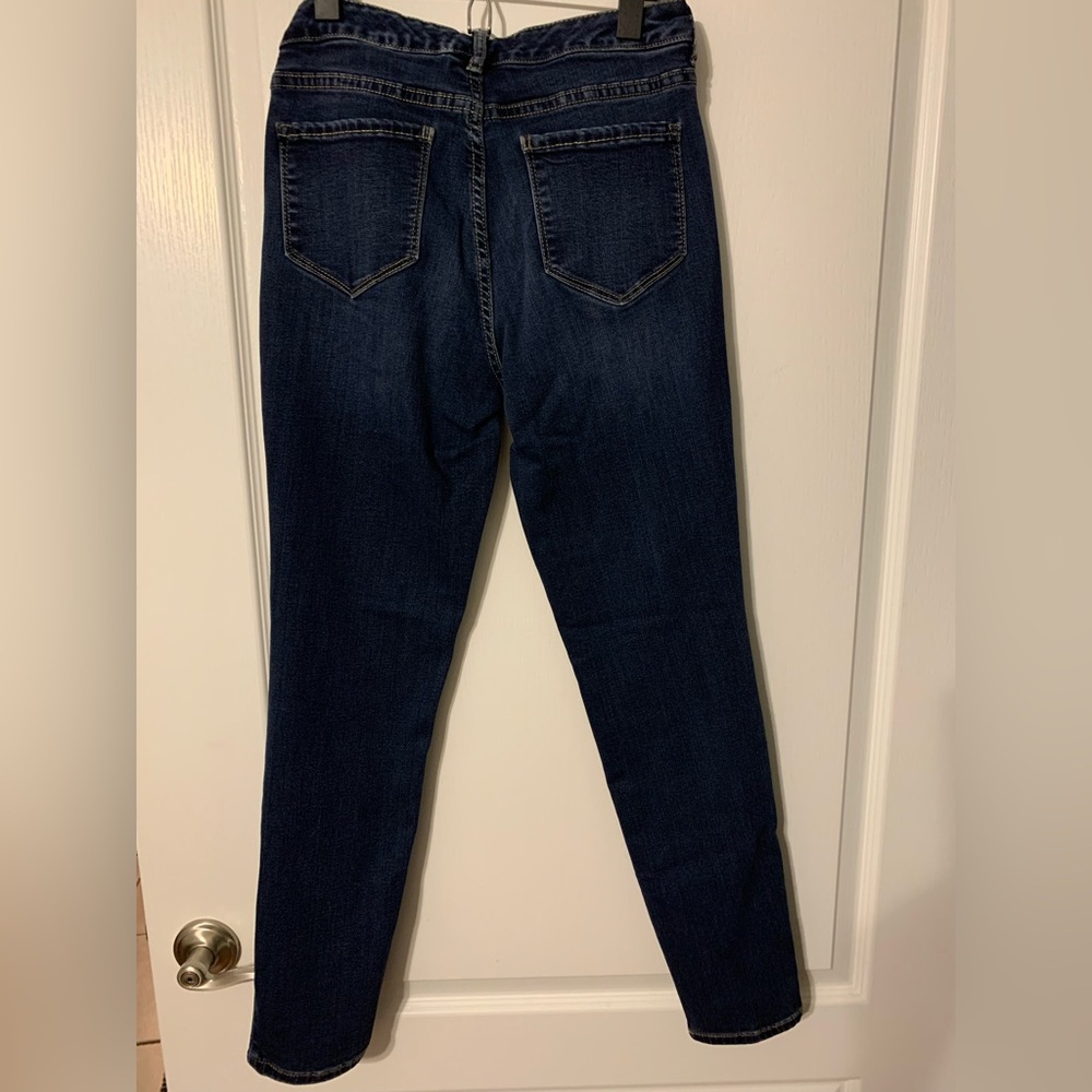 Code Bleu Midnight Blue Skinny Jeans - Picture 3 of 3